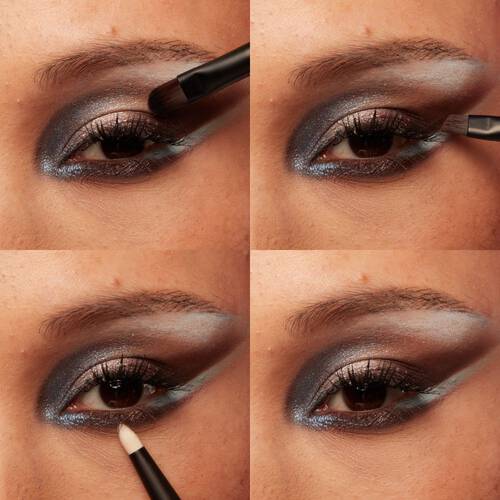 Metallic Smokey Eyes in vier Schritten