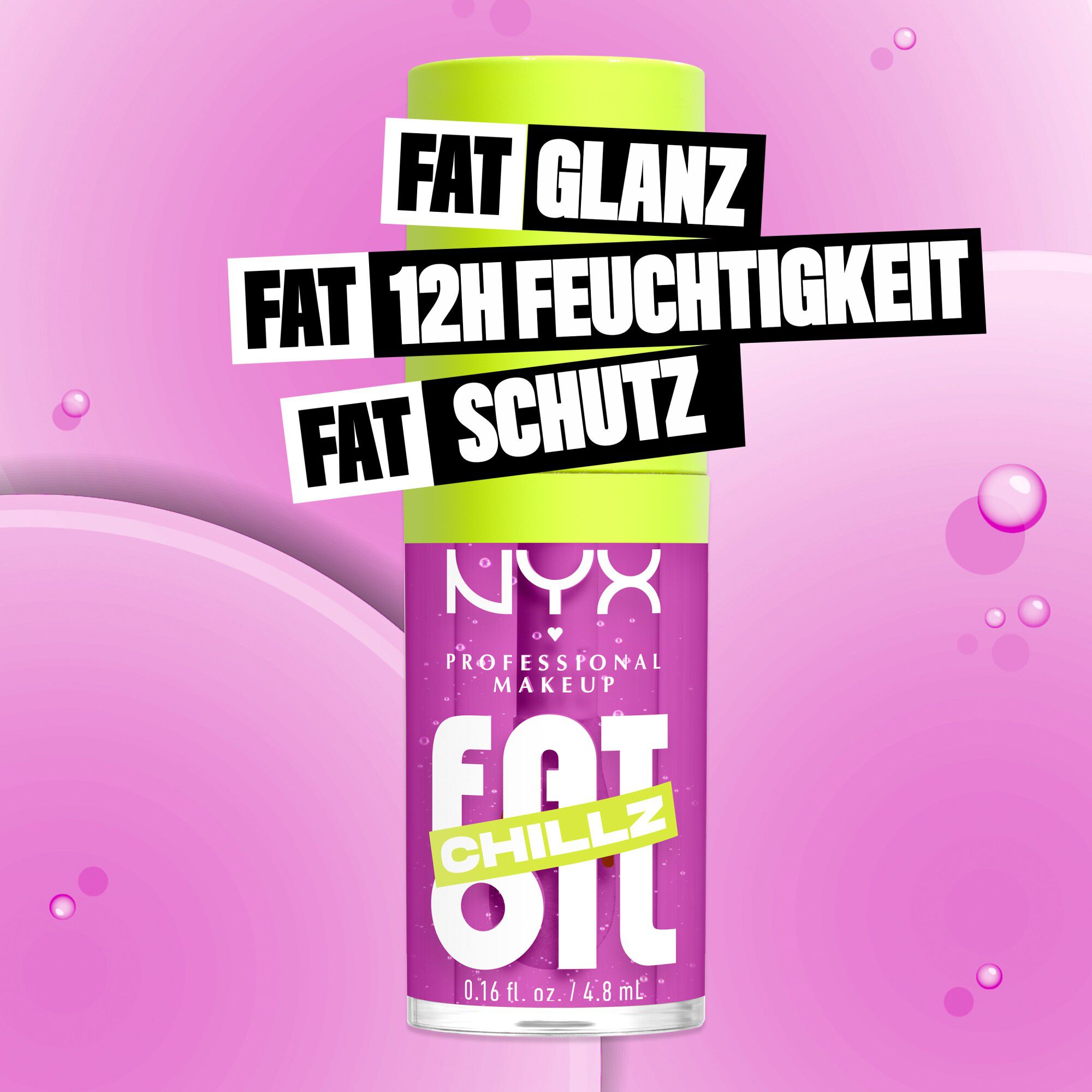 FAT FEUCHTIGKEIT. FAT GLAN.Z FAT PFLEGE.