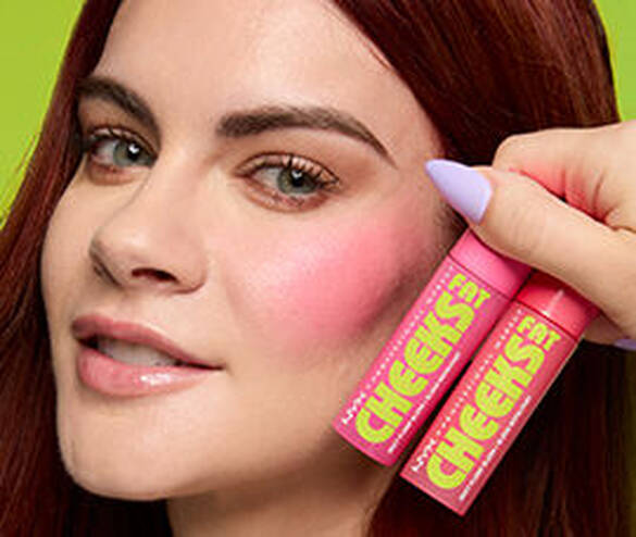 4-Schritt-Anleitung fur den perfekten Look mit den Fat Cheeks Juicy Blushes von NYX Professional Makeup