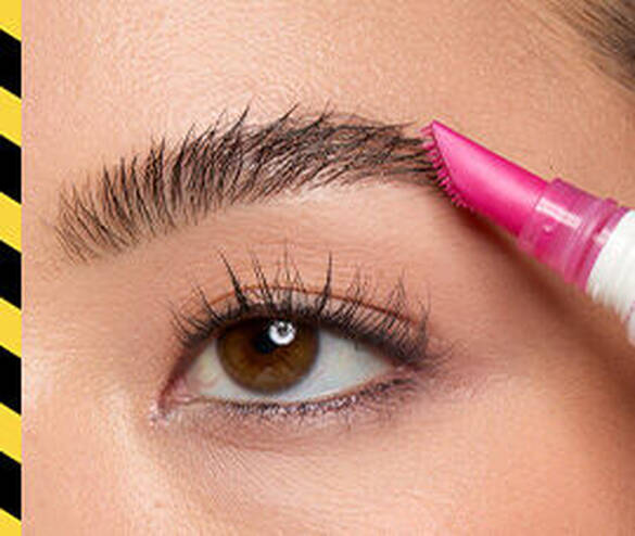 4-Schritt-Anleitung fur geliftete Augenbrauen mit dem Brow Glue Crazy Lift von NYX Professional Makeup