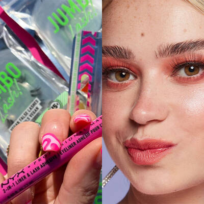 Jumbo Lash Fake Wimpern Blogbeitrag
