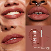 Smooth Matte Lip Cream aufgetragen
