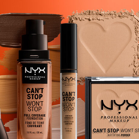 Can't Stop Won't Stop Concealer, Puder und Foundation Abbildung