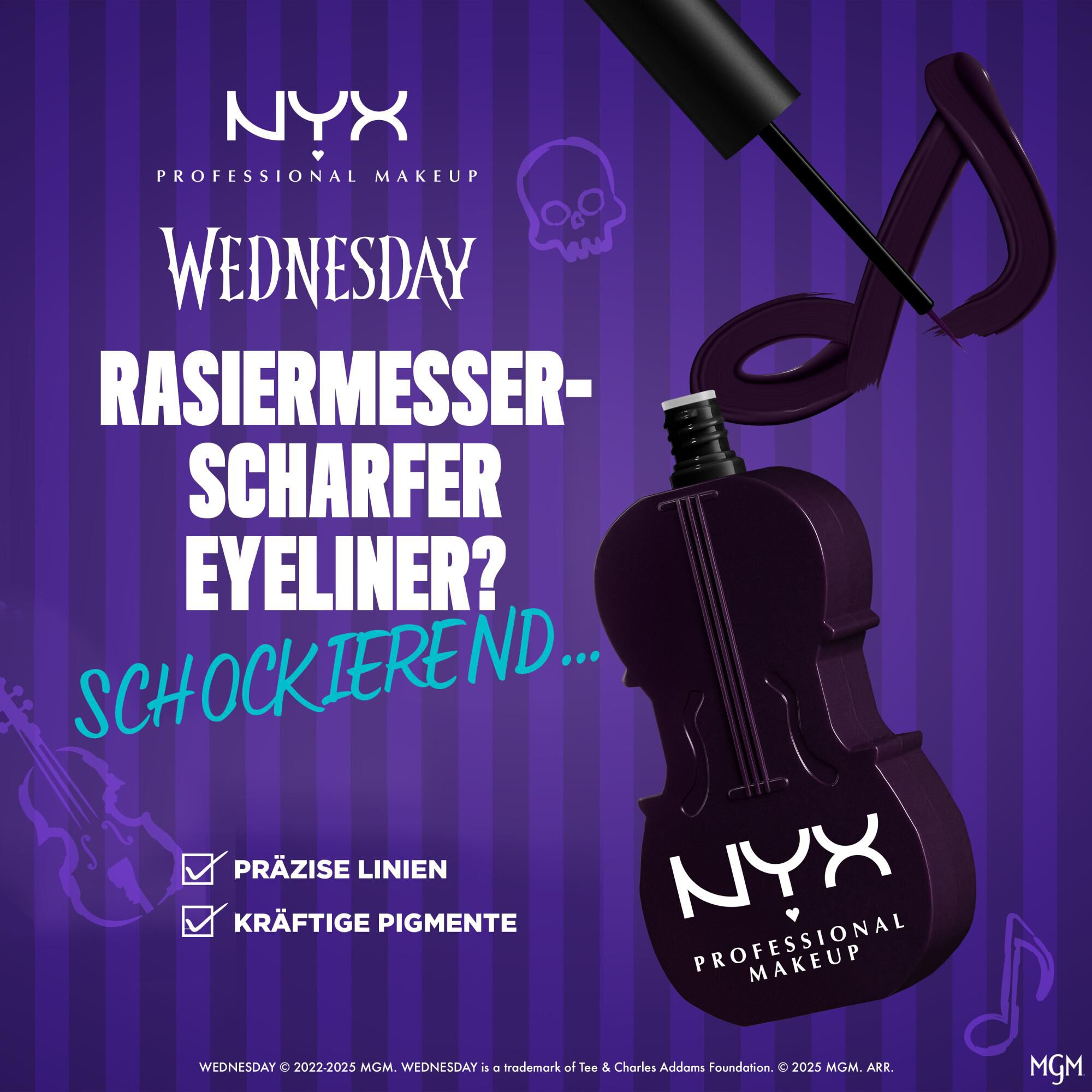 WEDNESDAY CELLO VIVID MATTE LIQUID EYELINER