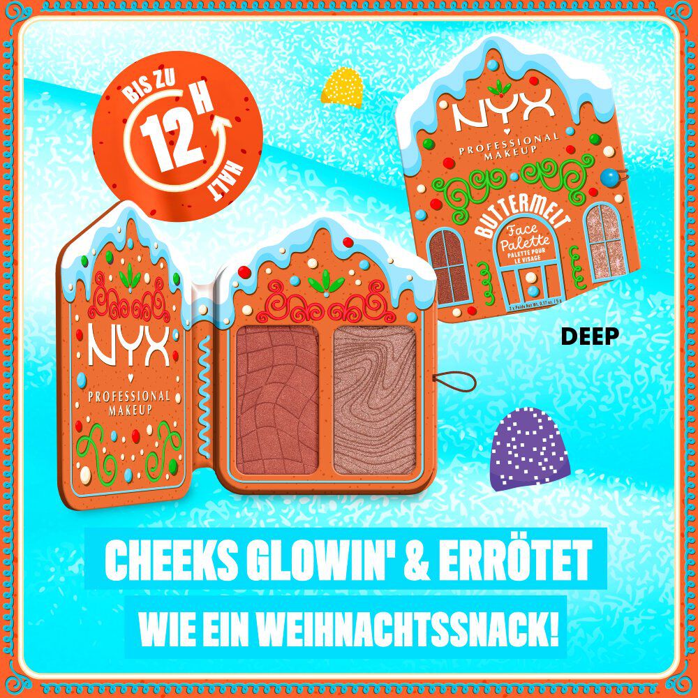 Palette Duo Blush & Highlighter - Gingerbaddies Land