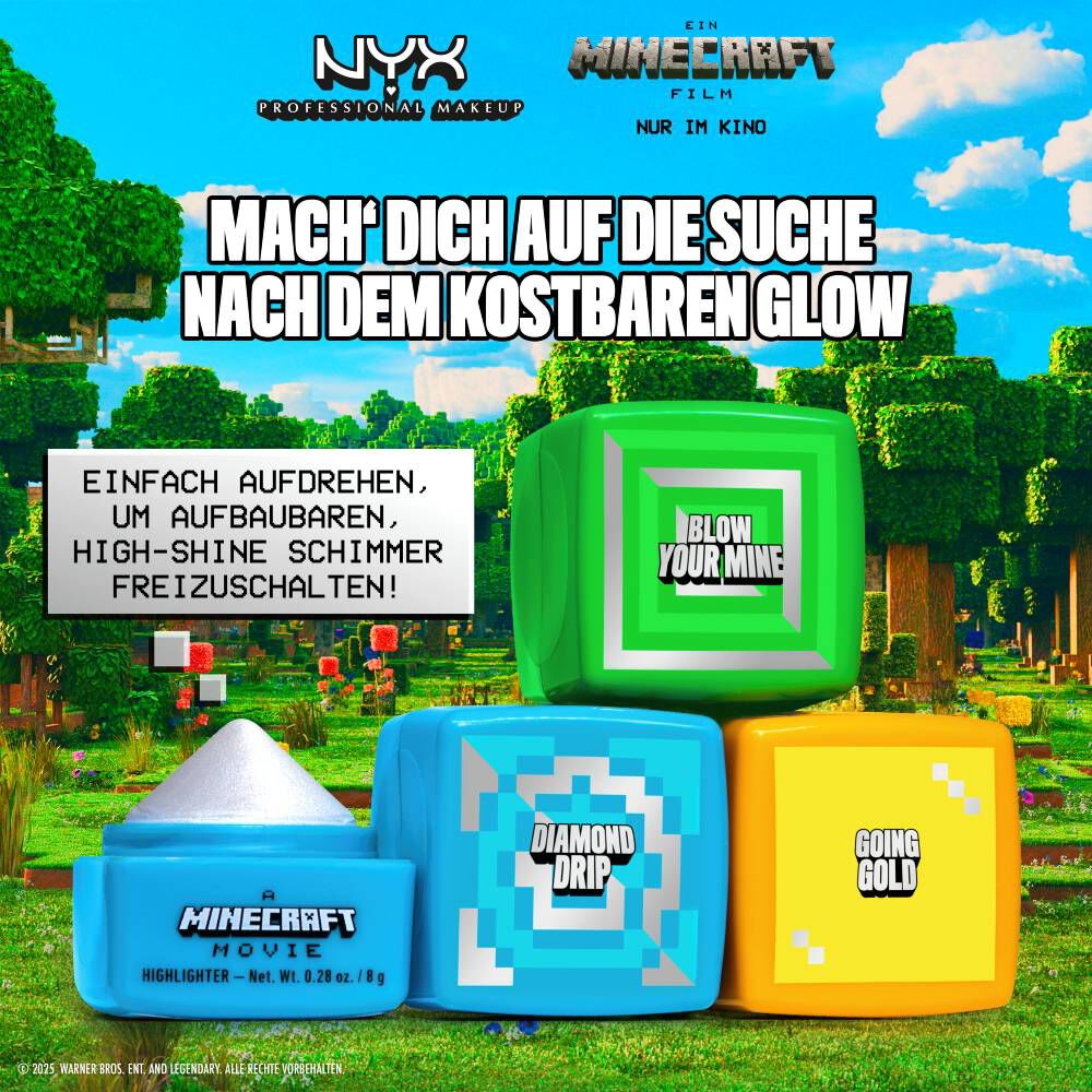 EIN MINECRAFT FILM Rare Highlight Balms