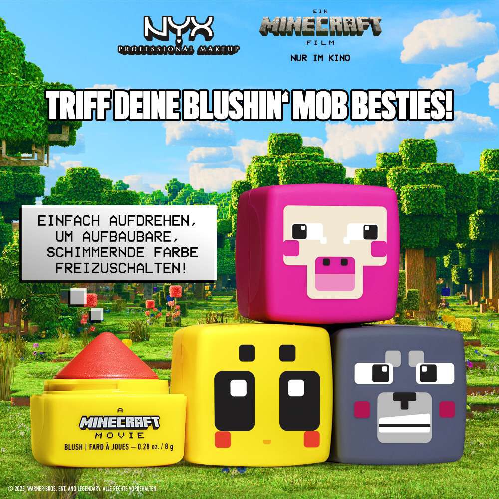 EIN MINECRAFT FILM Cheeky Mob Balms