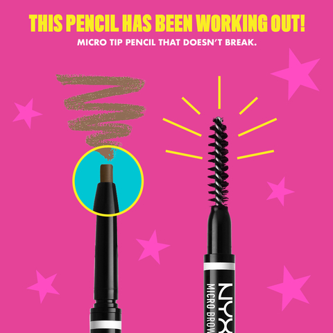 Abbildung der Mine und der Burste des Micro Brow Pencil