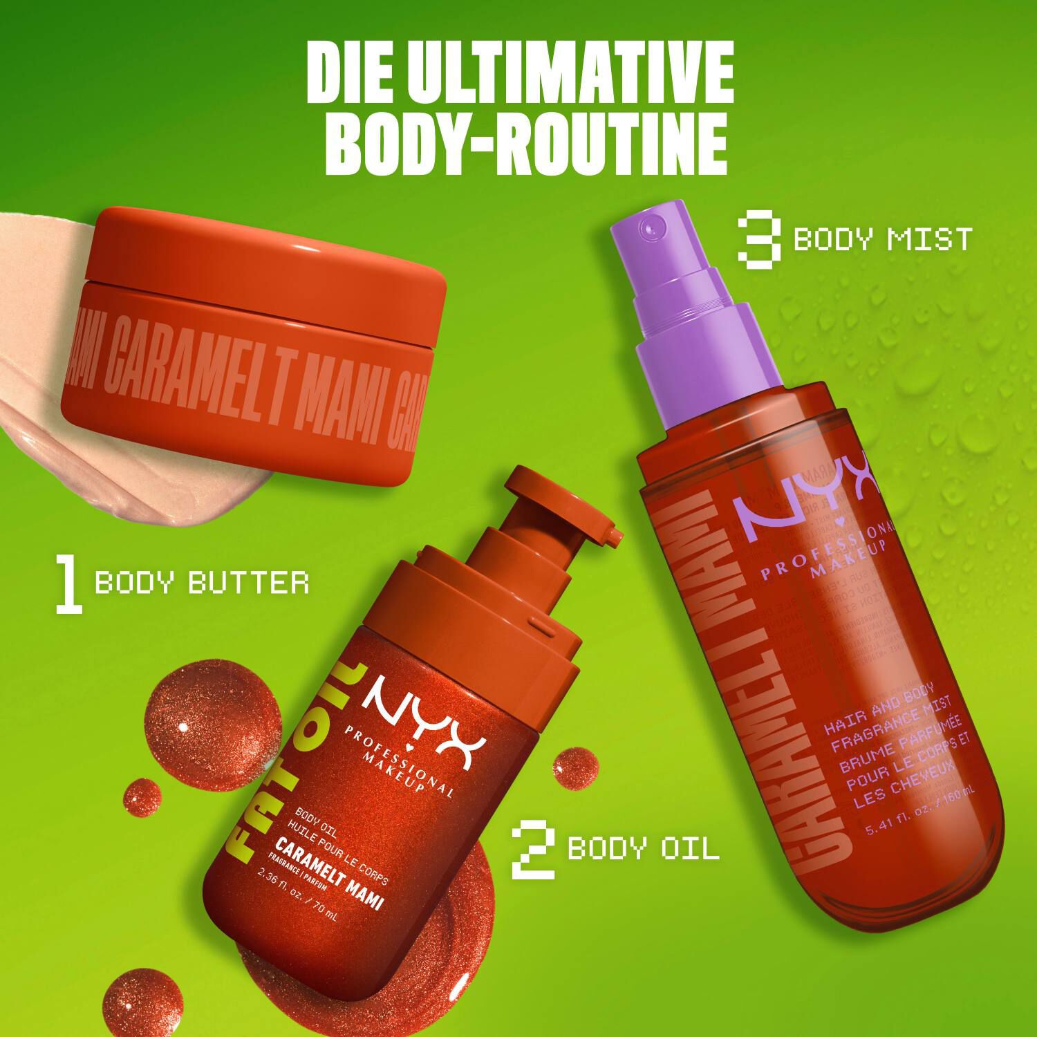 Caramelt Mami Hair & Body Mist