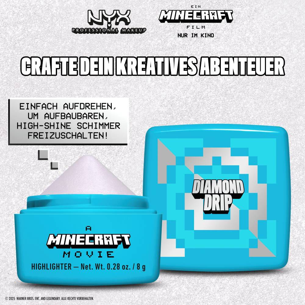 EIN MINECRAFT FILM Rare Highlight Balms