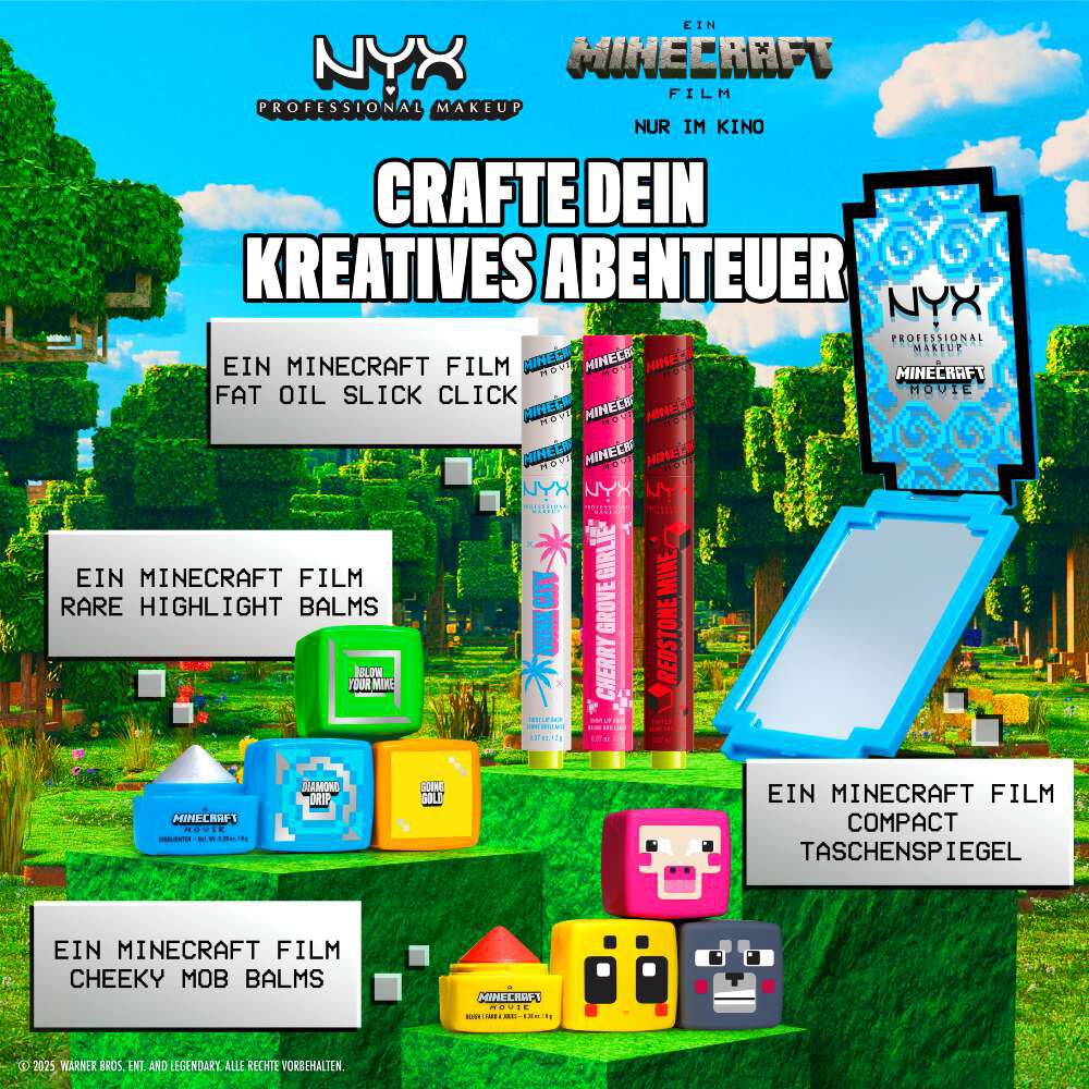 EIN MINECRAFT FILM Cheeky Mob Balms