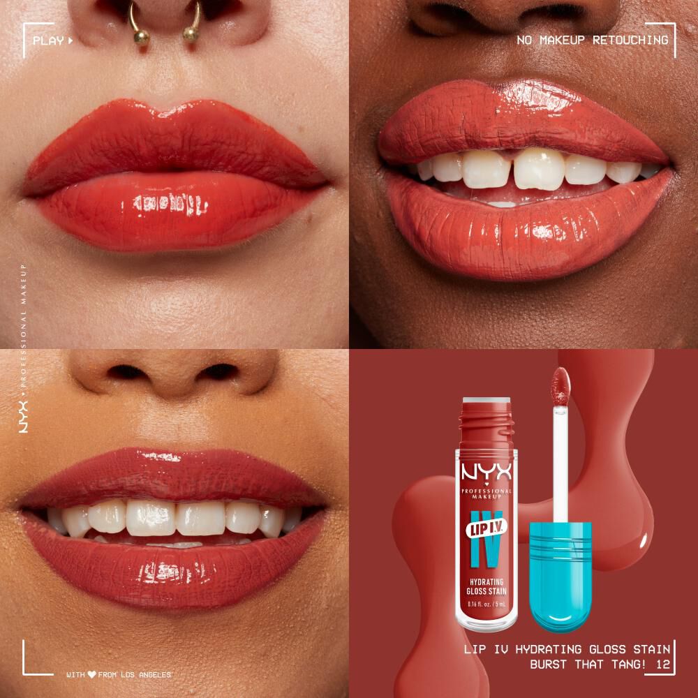 Lip IV feuchtigkeitsspendender Gloss Stain