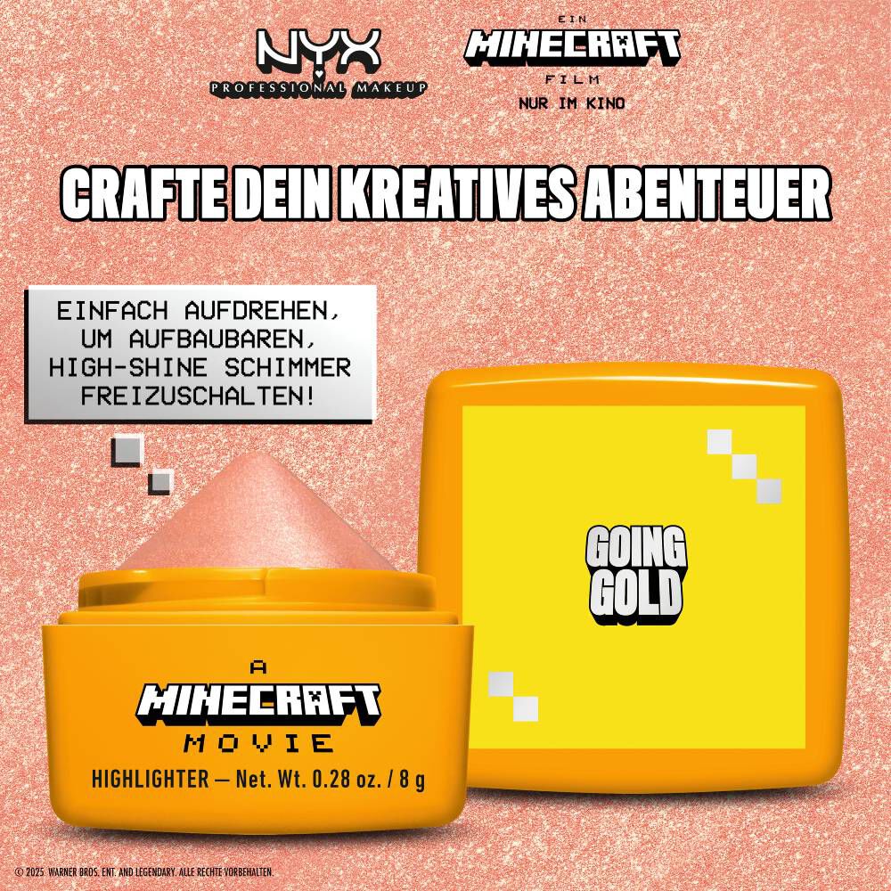 EIN MINECRAFT FILM Rare Highlight Balms