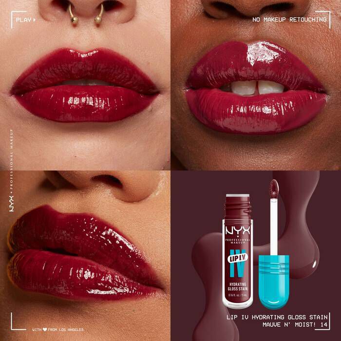 Lip IV feuchtigkeitsspendender Gloss Stain