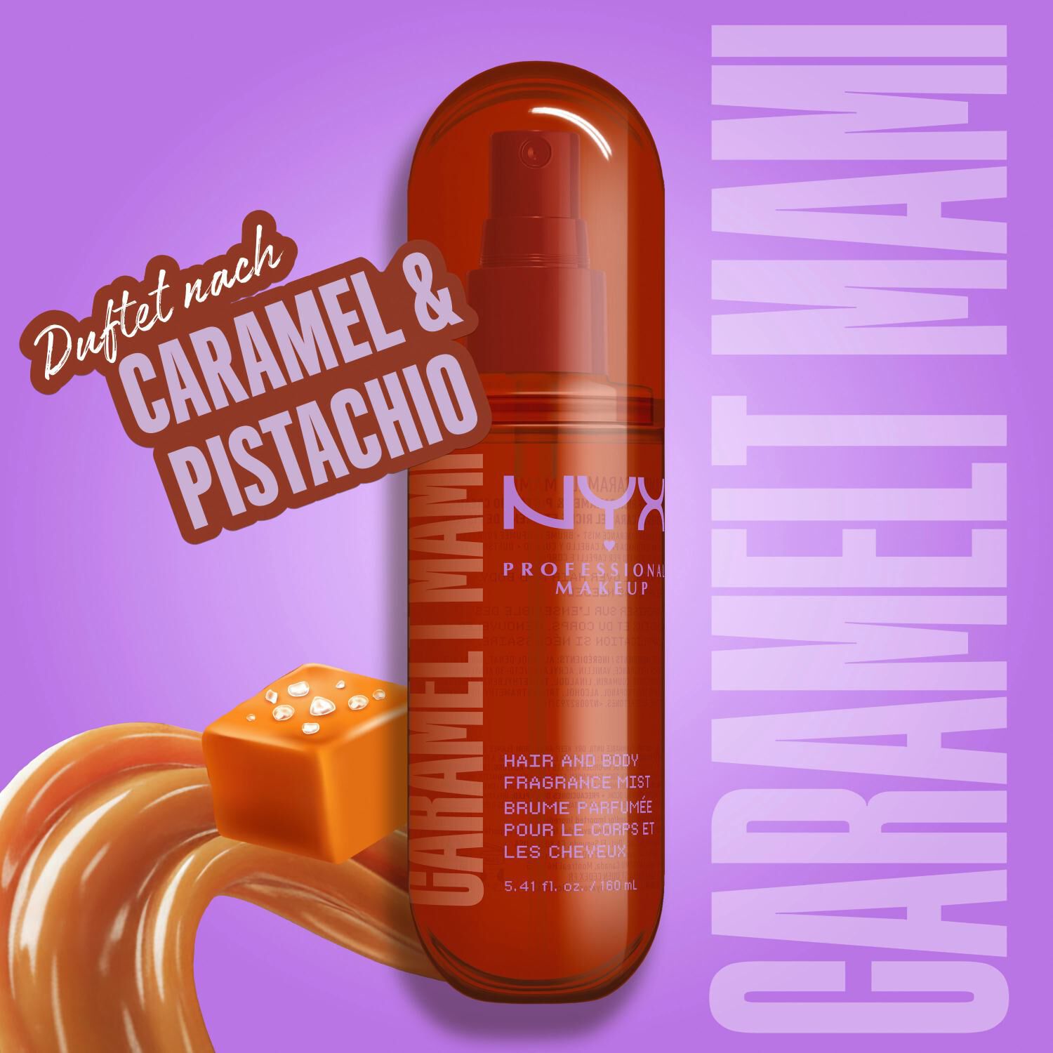 Caramelt Mami Hair & Body Mist
