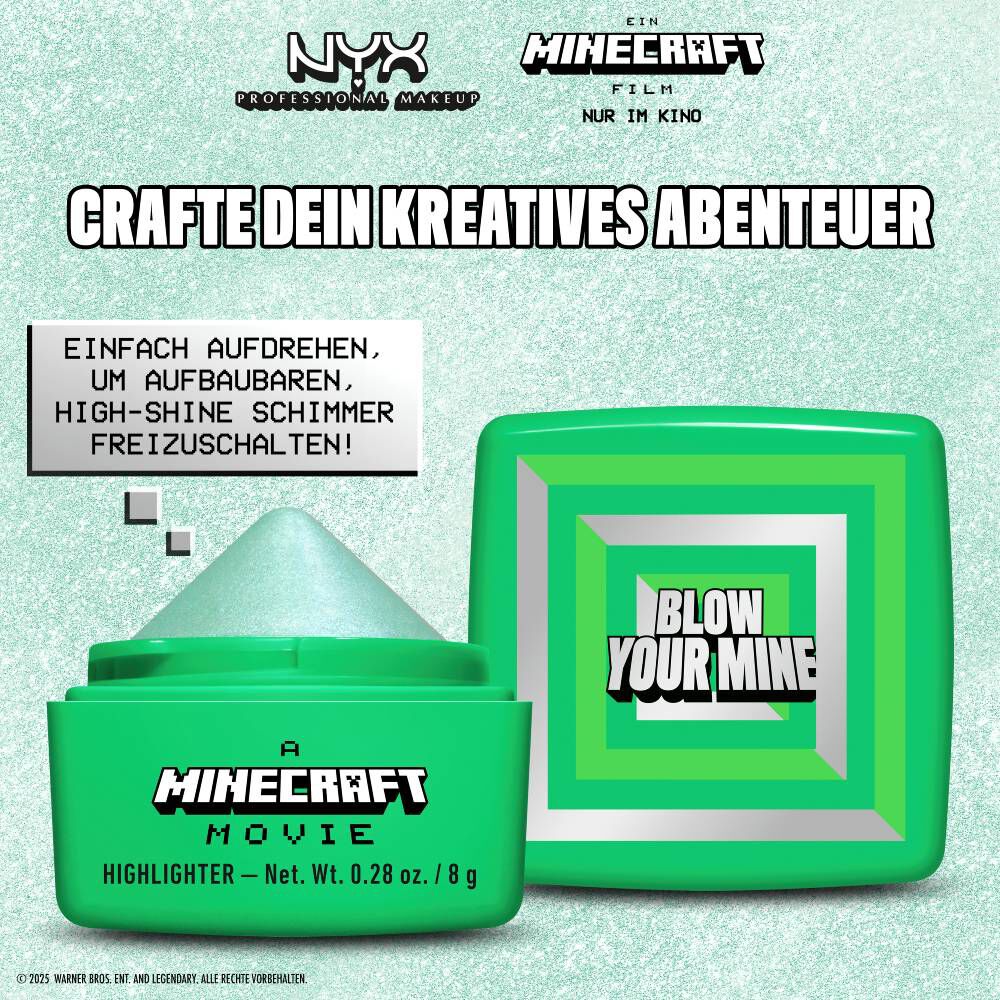 EIN MINECRAFT FILM Rare Highlight Balms
