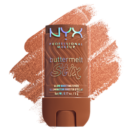 Buttermelt Stix packshot solider show on top of product swatch in shade 14 Melt To Be