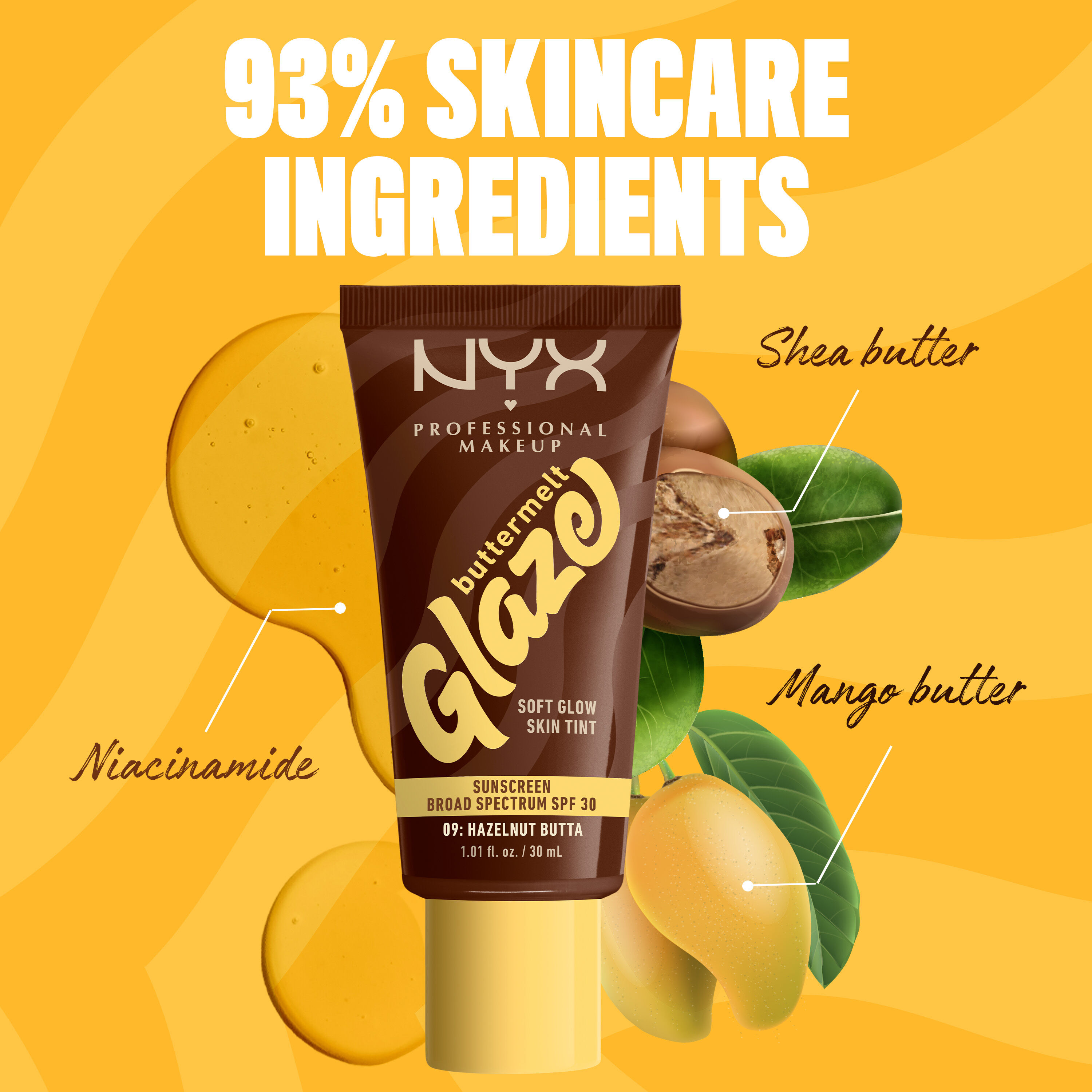 Buttermelt Glaze Soft Glow Skin Tint + LSF 30