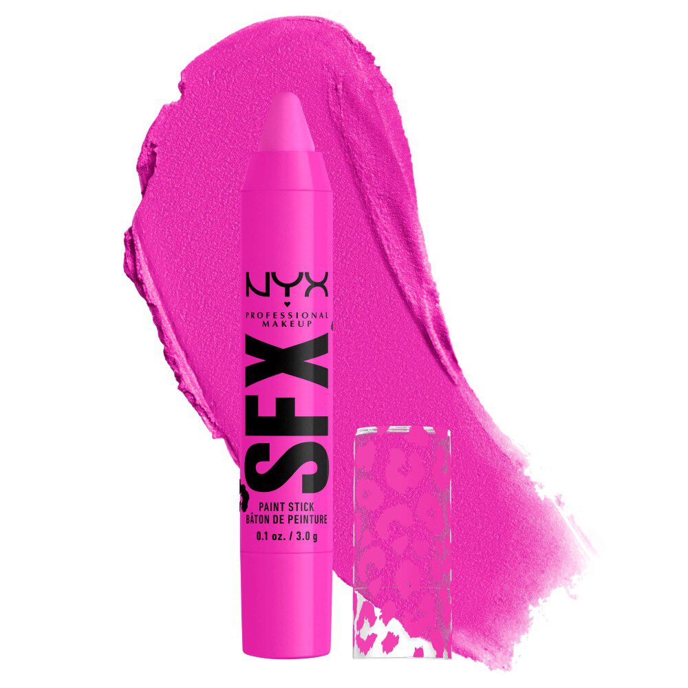 NYX Professional Makeup Party Animals SFX Face & Body Paint Stick abgebildet mit einem passenden Shade-Swatch.