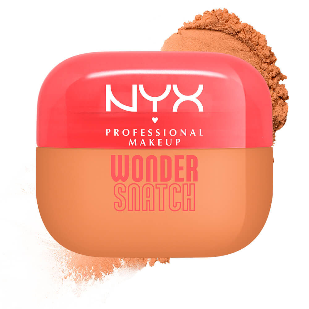 Wonder Snatch Lifting Setting Powder von NYX Professional Makeup vor dessen Puder-Textur