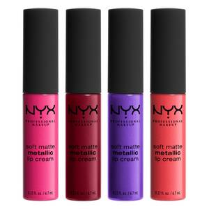 Soft Matte Metallic Lip Cream Nyx Professional Makeup