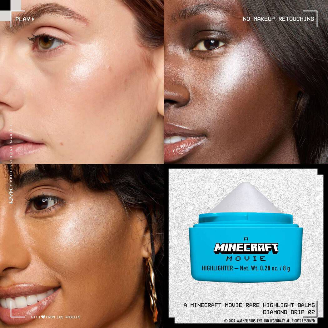 EIN MINECRAFT FILM Rare Highlight Balms
