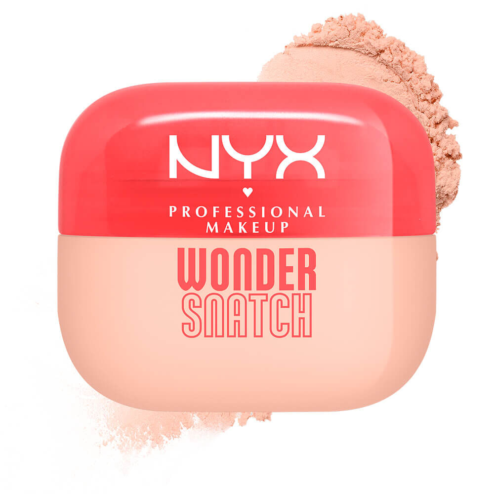 Wonder Snatch Lifting Setting Powder von NYX Professional Makeup vor dessen Puder-Textur