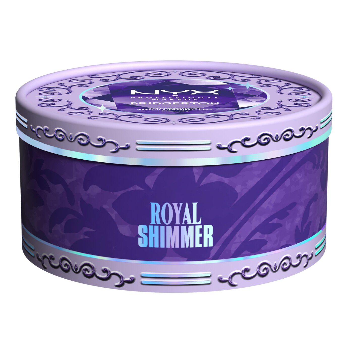 Bridgerton Royal Shimmer Skin Illuminating Puder mit Puderquaste Gold