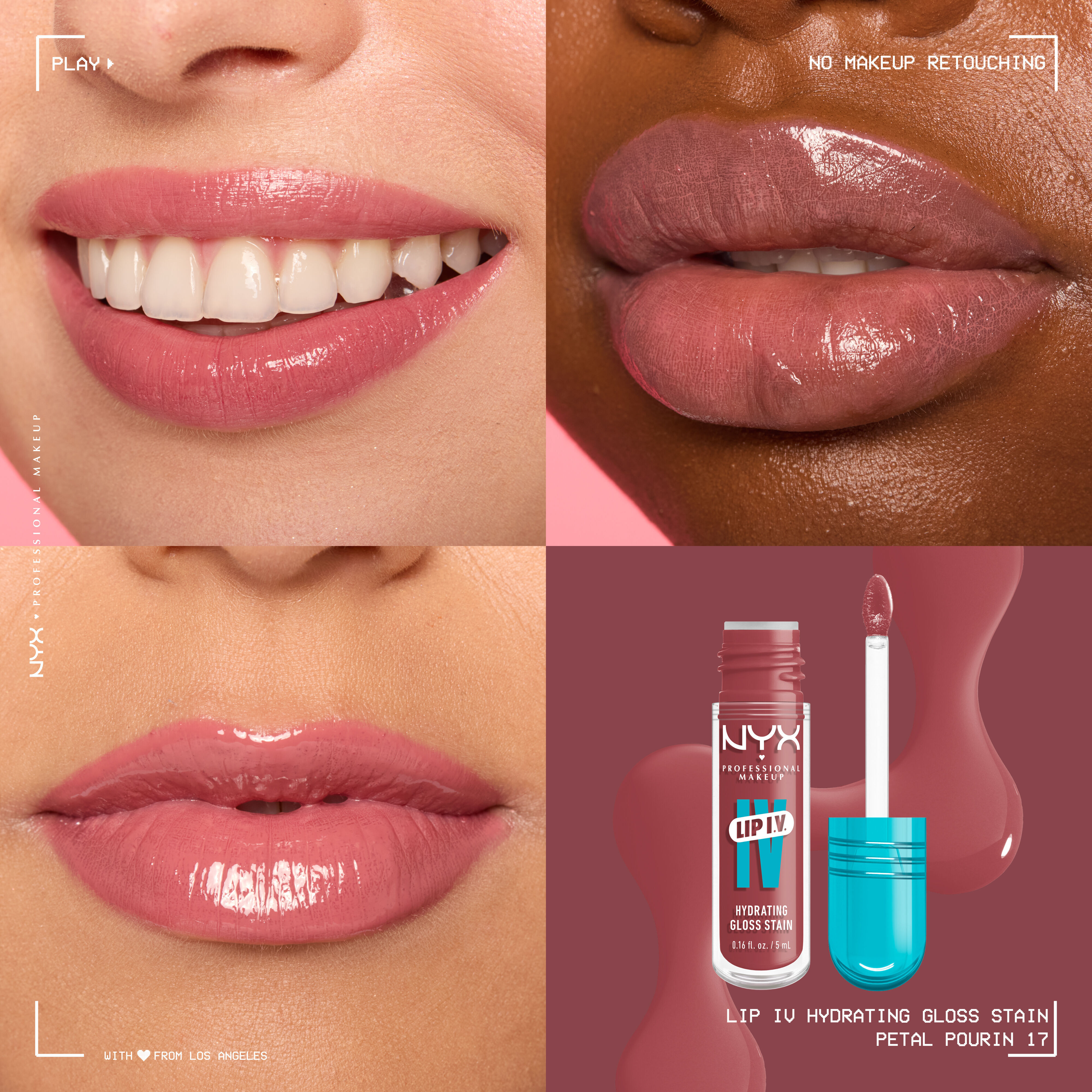 Lip IV feuchtigkeitsspendender Gloss Stain