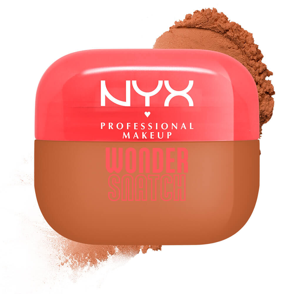 Wonder Snatch Lifting Setting Powder von NYX Professional Makeup vor dessen Puder-Textur