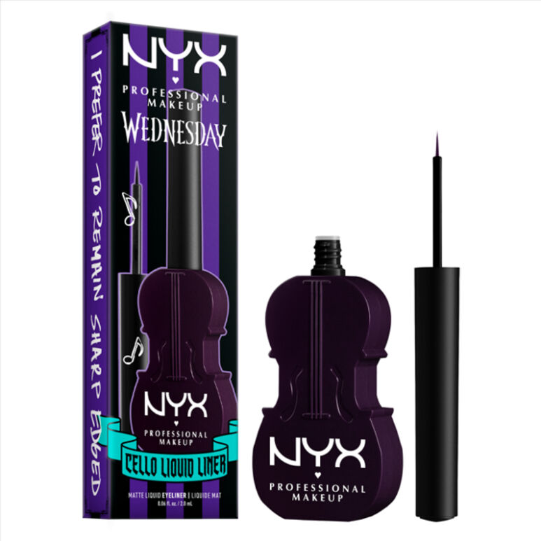 WEDNESDAY CELLO VIVID MATTE LIQUID EYELINER