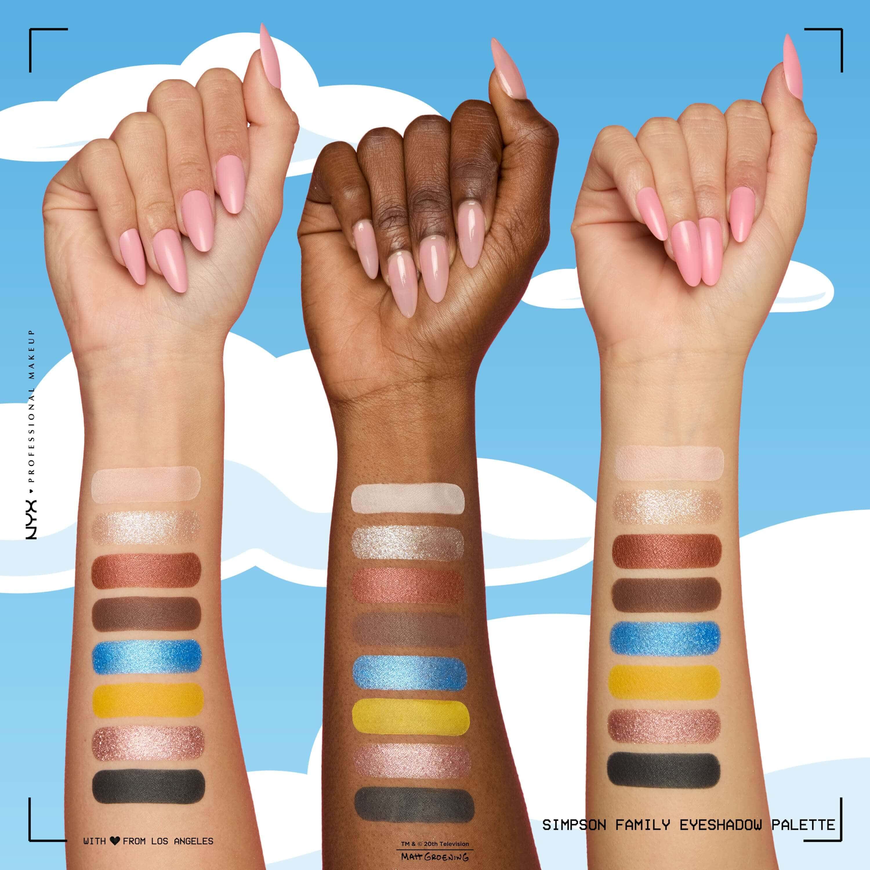 Simpson Family Farbpalette