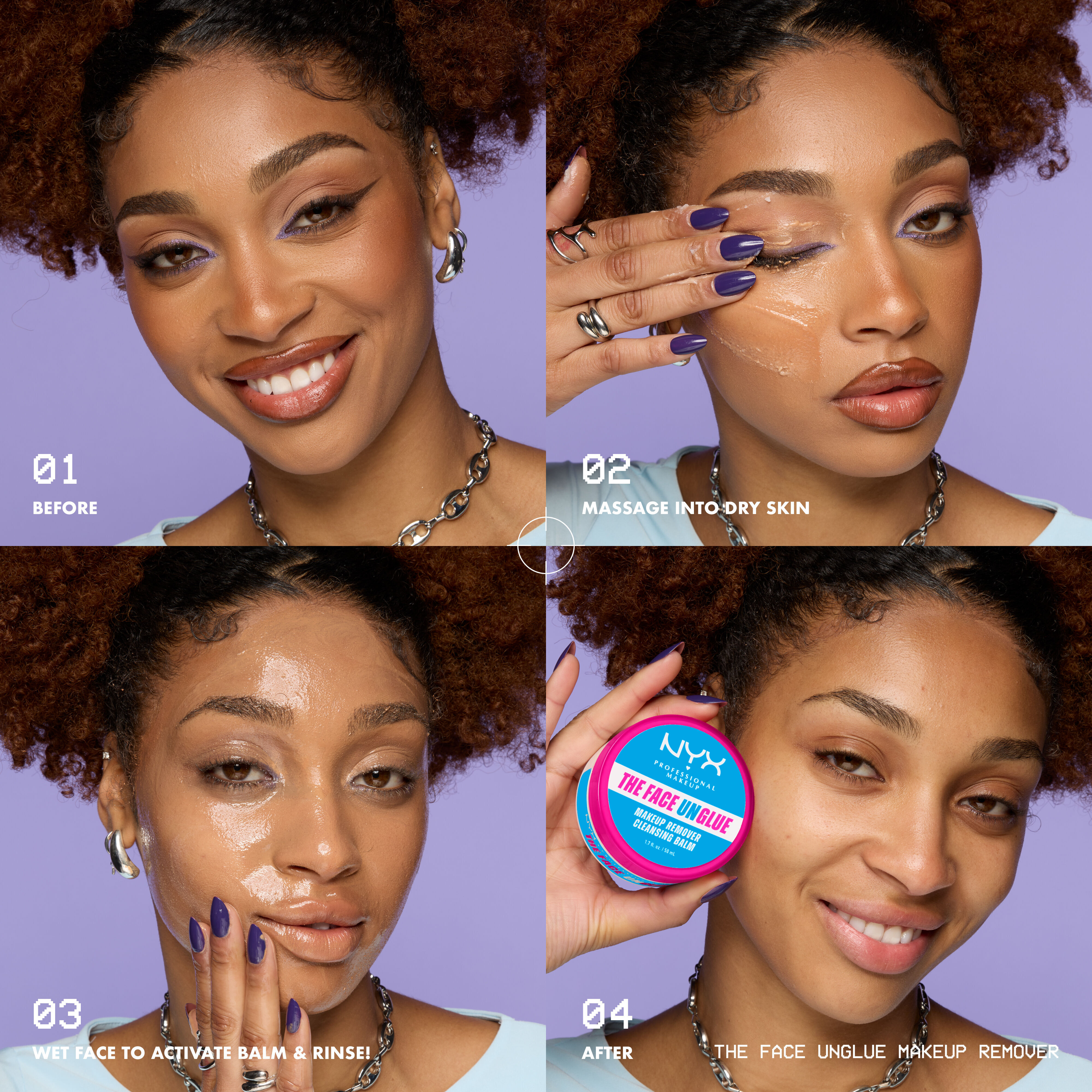 The Face Unglue Makeup Remover Cleansing Balm