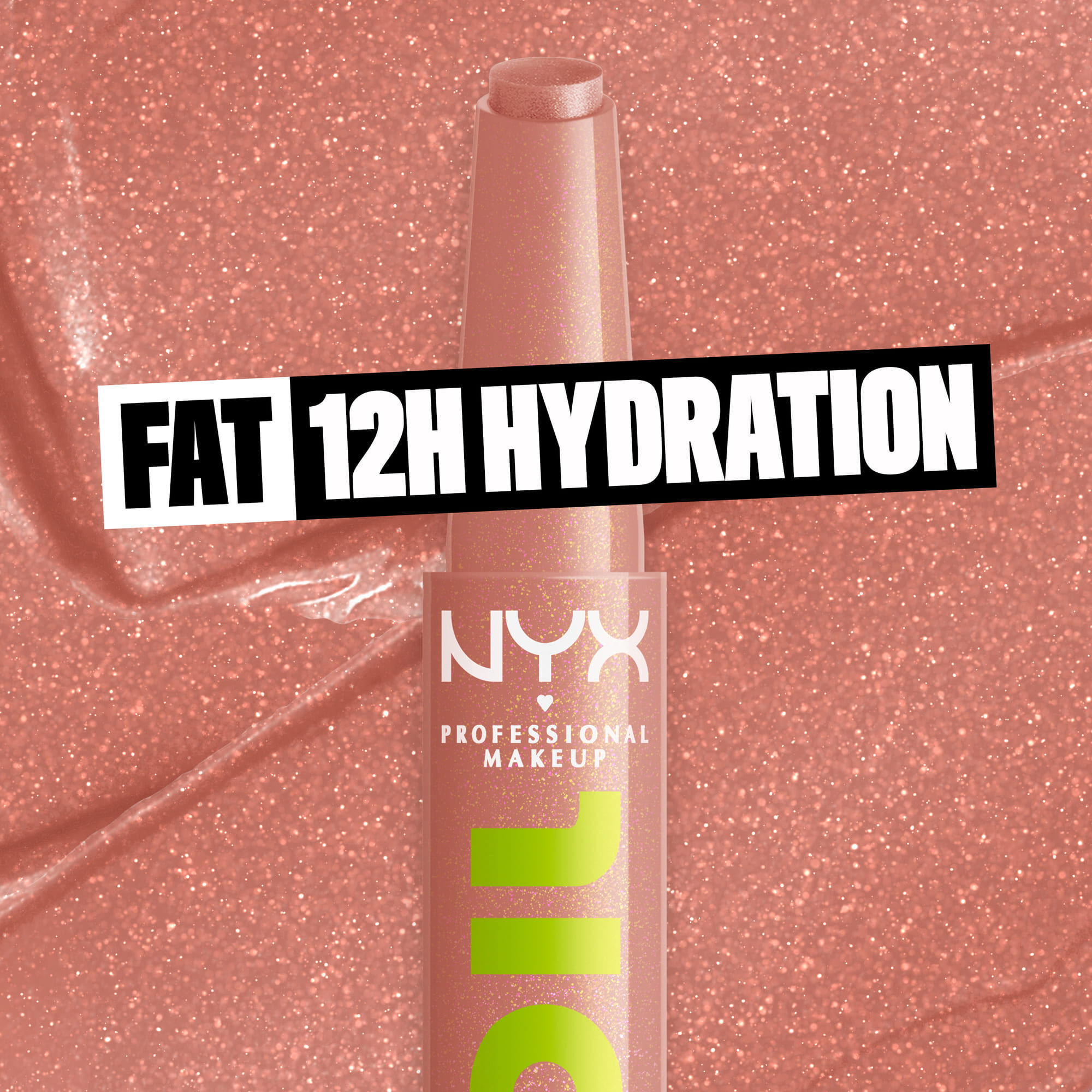Applikator des Fat Oil Slick Click Lipglosses von NYX Professional Makeup vor der Lipgloss-Textur