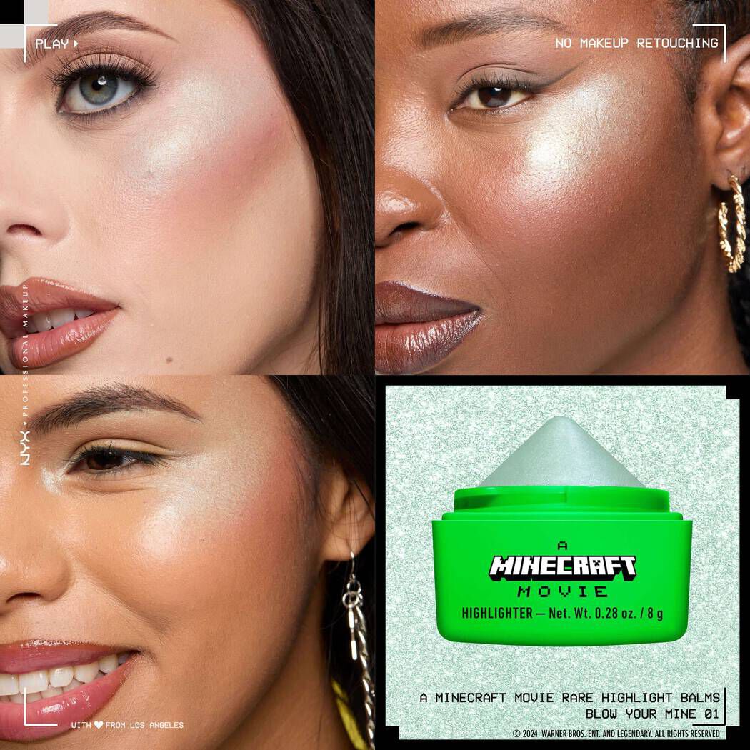 EIN MINECRAFT FILM Rare Highlight Balms